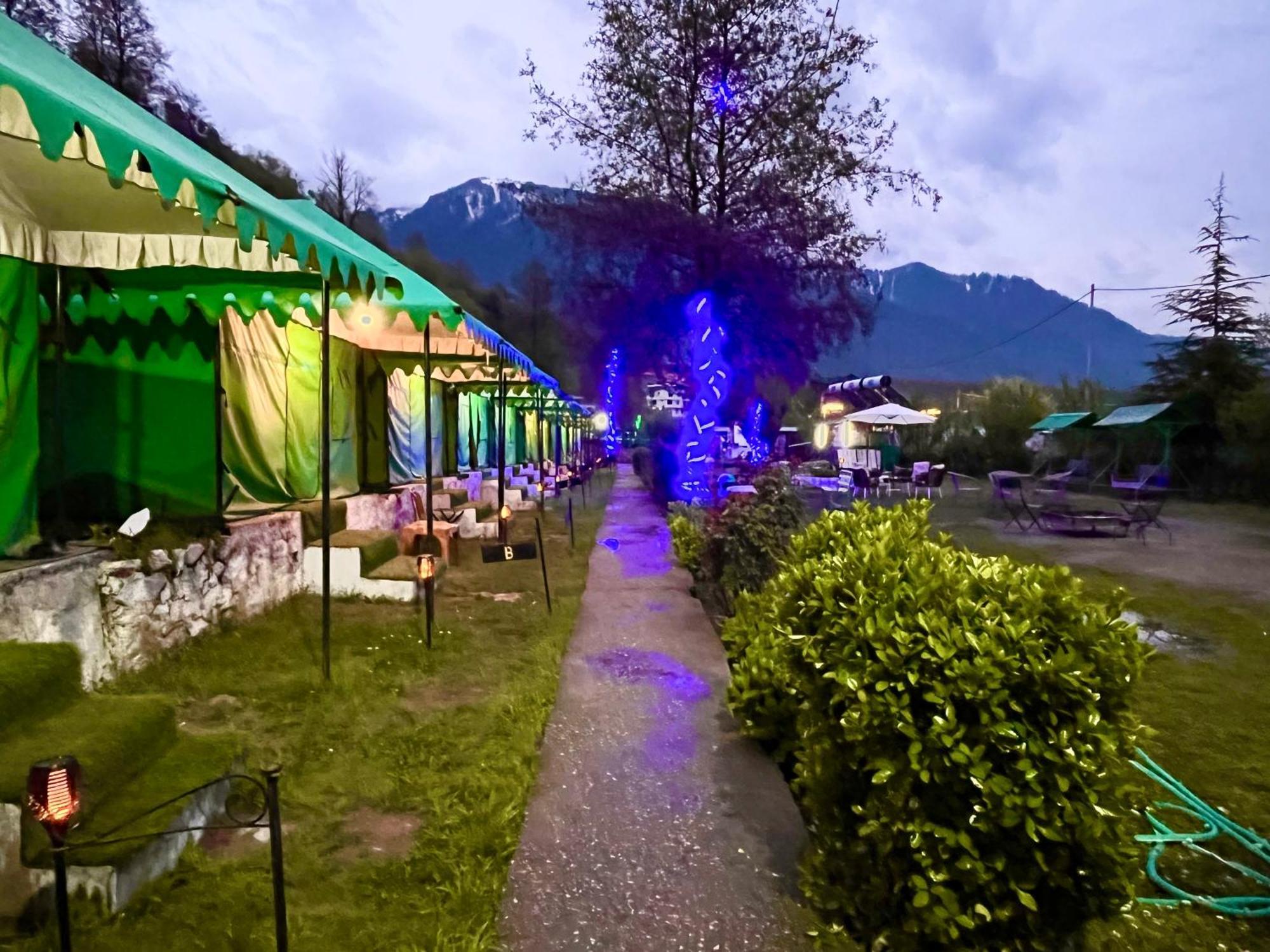 Himalayan Riverside Swiss Cottage Tents, Manali Εξωτερικό φωτογραφία